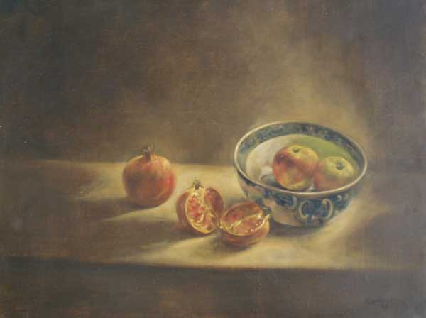 Nature morte peinture